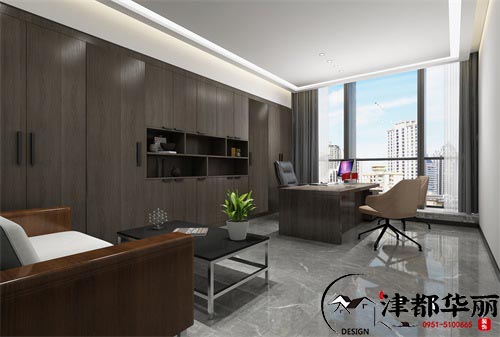 銀川辦公室裝修設(shè)計(jì)項(xiàng)目|津都華麗設(shè)計(jì)