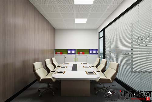 銀川辦公室裝修設計項目|津都華麗設計