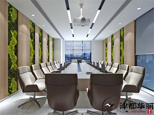 銀川辦公室裝修設(shè)計項目|津都華麗設(shè)計