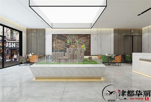銀川辦公樓裝修設(shè)計(jì)項(xiàng)目|津都華麗設(shè)計(jì)